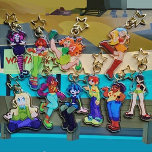 Total Drama Island Glitter Schlüsselanhänger - Bundle-Optionen
