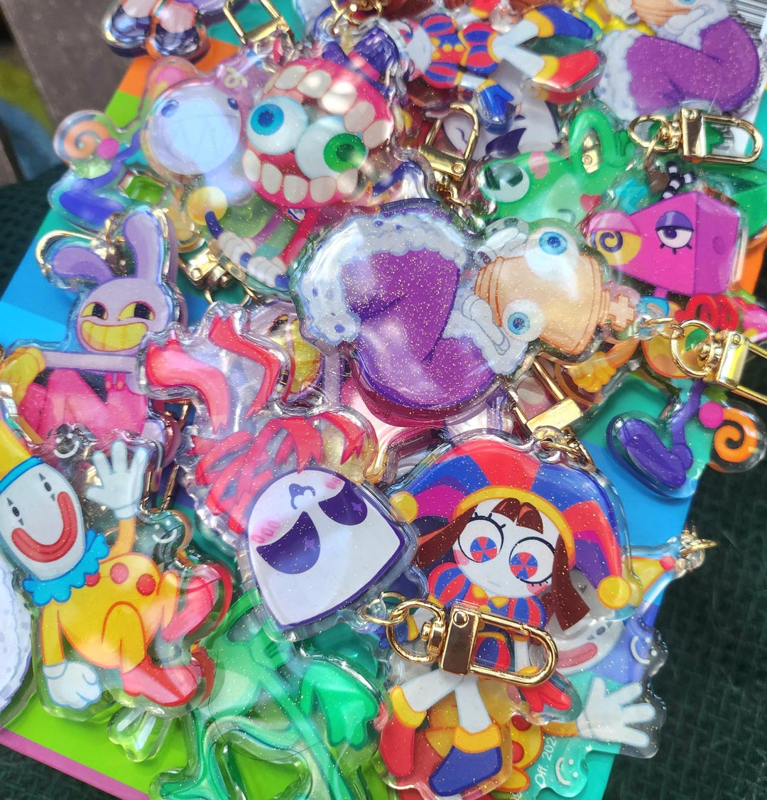 TADC Glitter Keychains - Etsy