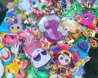 TADC Glitter Keychains