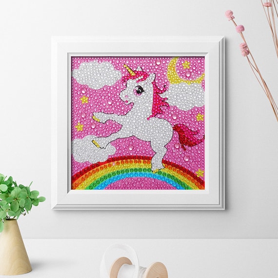 Unicorn For Kids, 5D Diamond Painting Kits