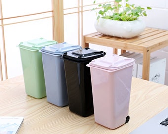 Lirunqiu Diamond Painting Drill Trash Can and Pen Holder, Mini Trash Can Desk Organizer, Diamond Painting Tools Accessories