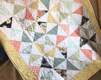 Aqua Coral Bedding Etsy