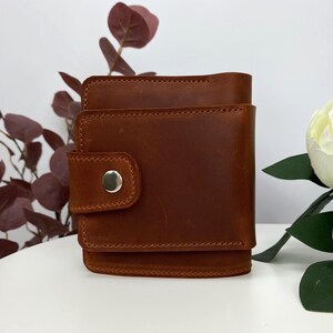Handmade Pocket Leather Multifunctional Wallet & RFID blocking, Leather Small Hand Purse, Minimalist Wallet, Leather Classic Embossed Wallet