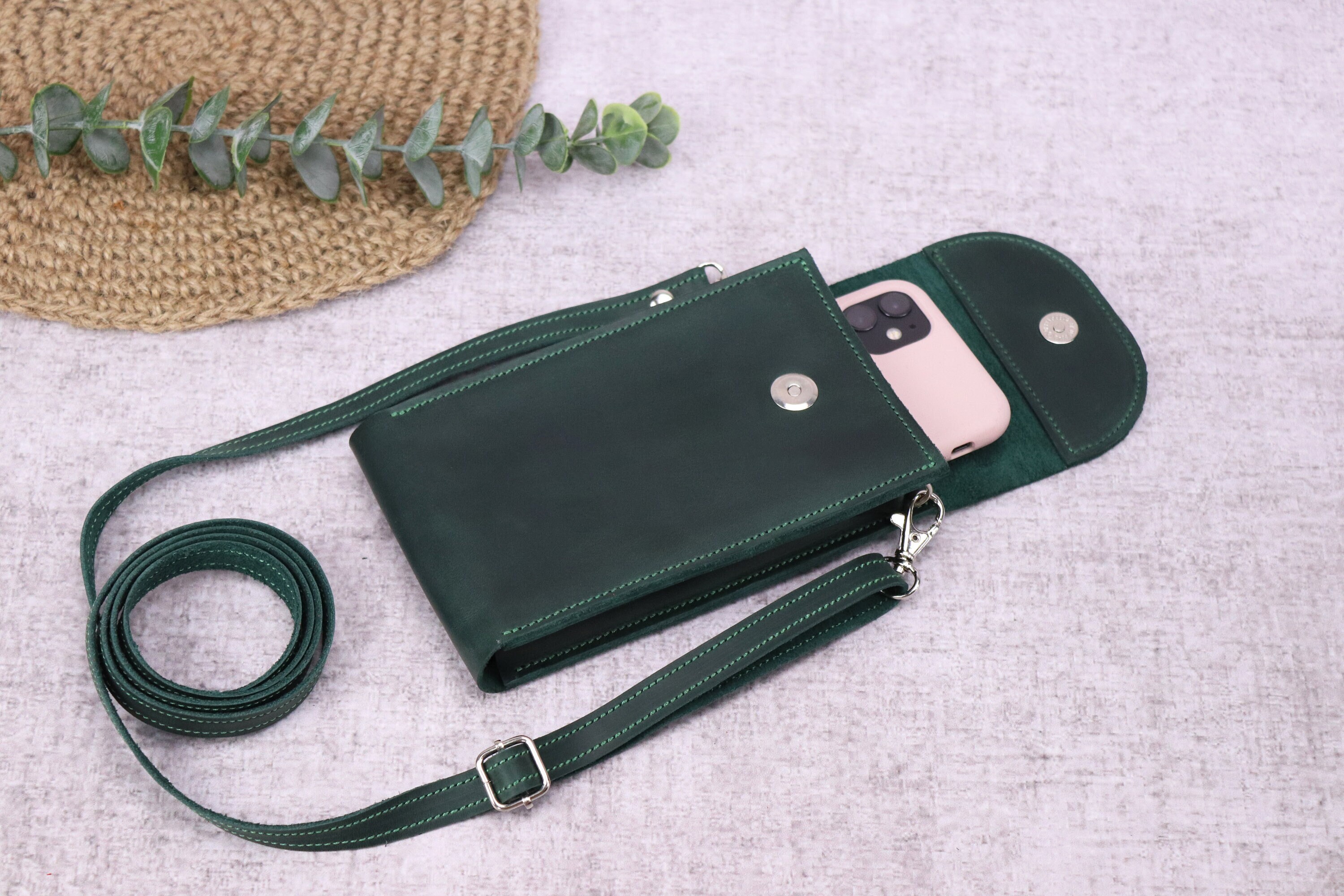 Cell Phone Purse, Small Crossbody Bag, Smartphone Wallet Card Pocket Phone  Bag with Removable Shoulder Strap, Mini Women Handbag Fit for iPhone