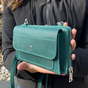 Over the shoulder wallet best sale