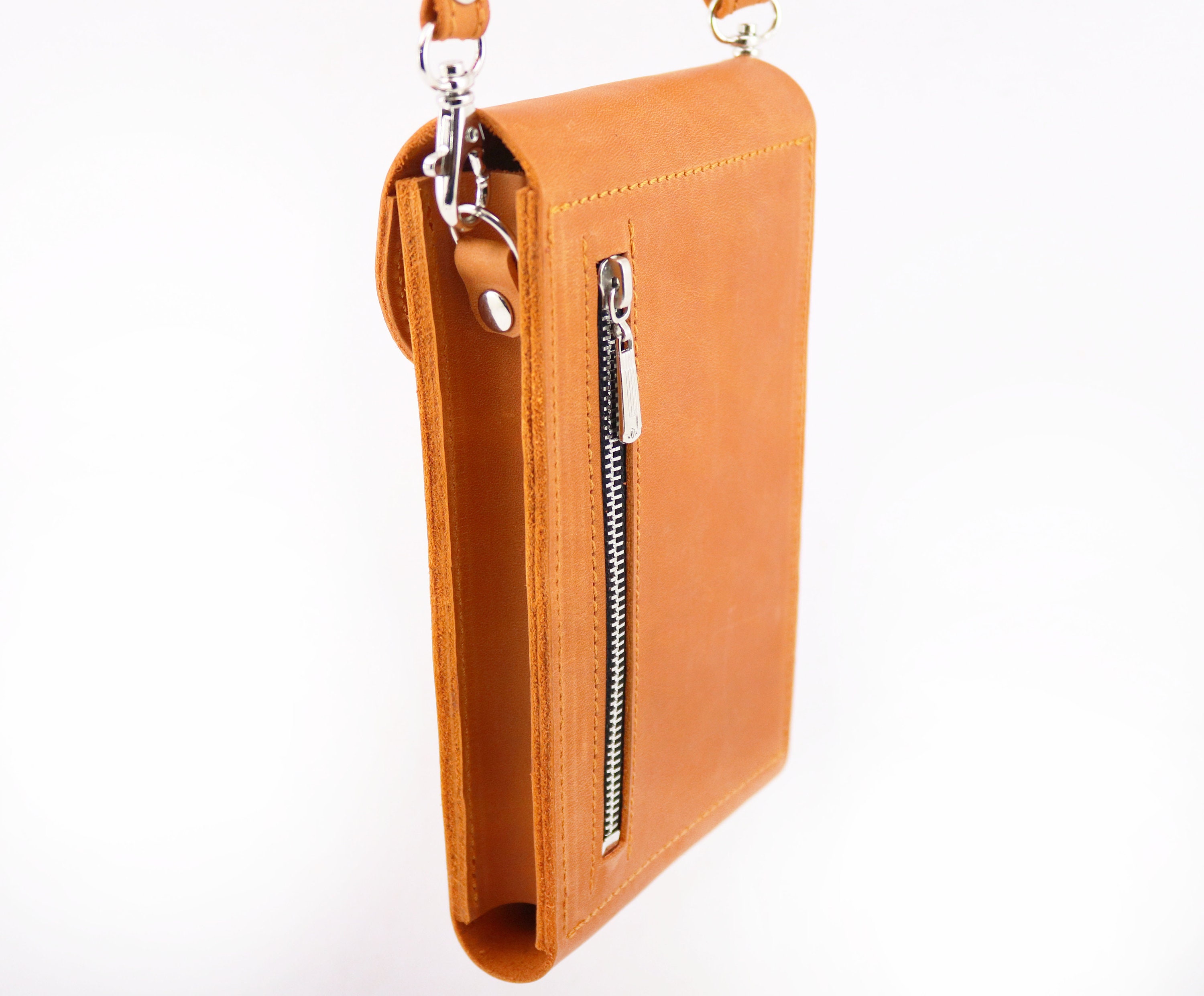 Leather Crossbody iPhone Bag/ Leather Crossbody Phone Purse/ Etsy