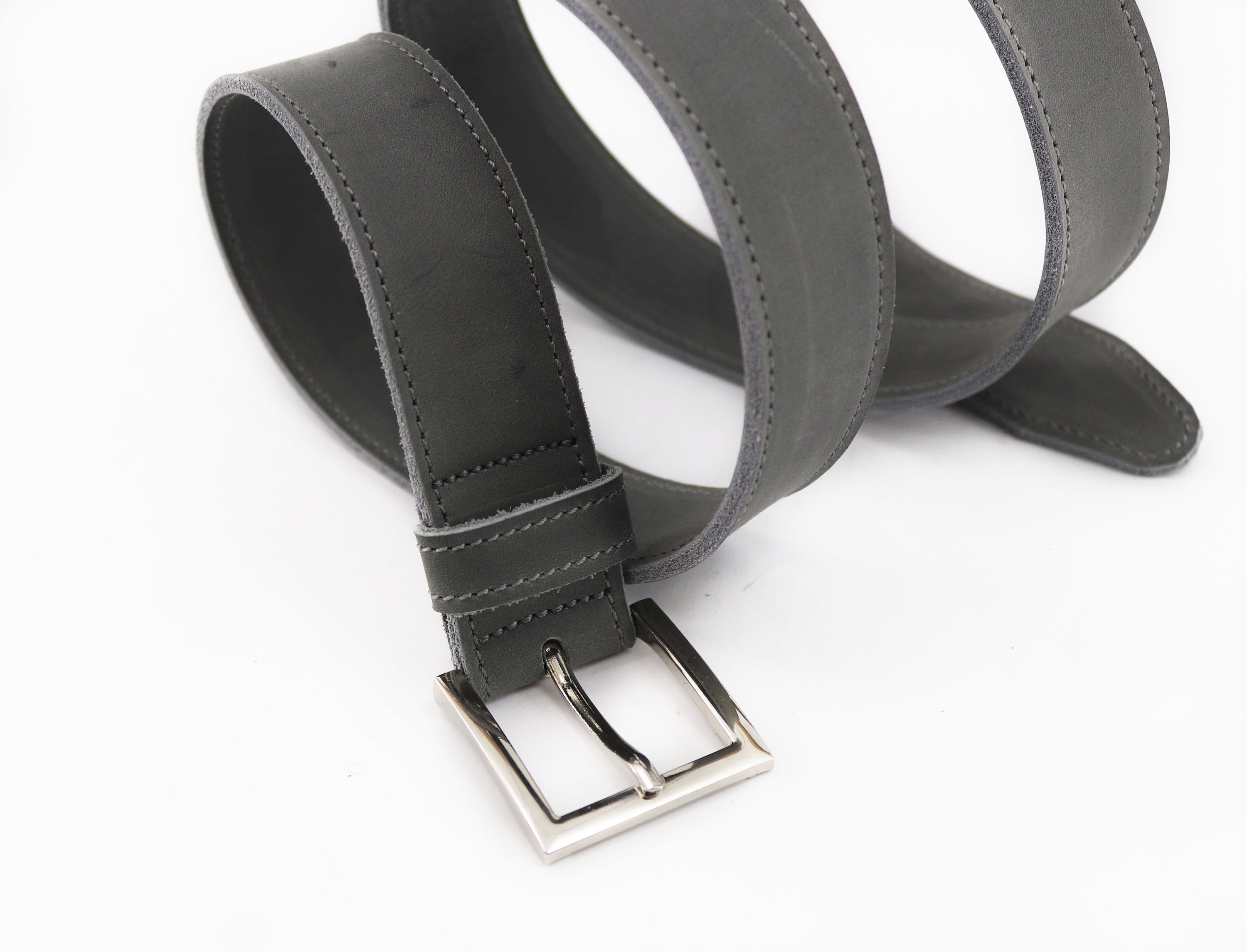 小物 Life LEATHER CHAIN BELT shade gray Heavy Motorcycle Chain Genuine Leather Belt For Men Biker