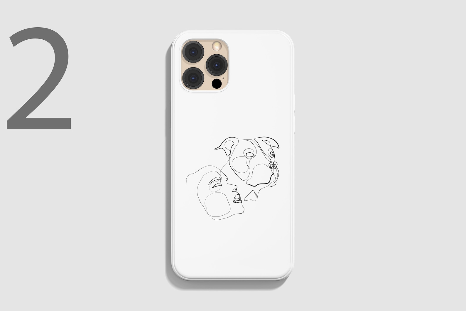 Continuous Line Drawing Iphone 13 Pro Max Protective Case Etsy Australia