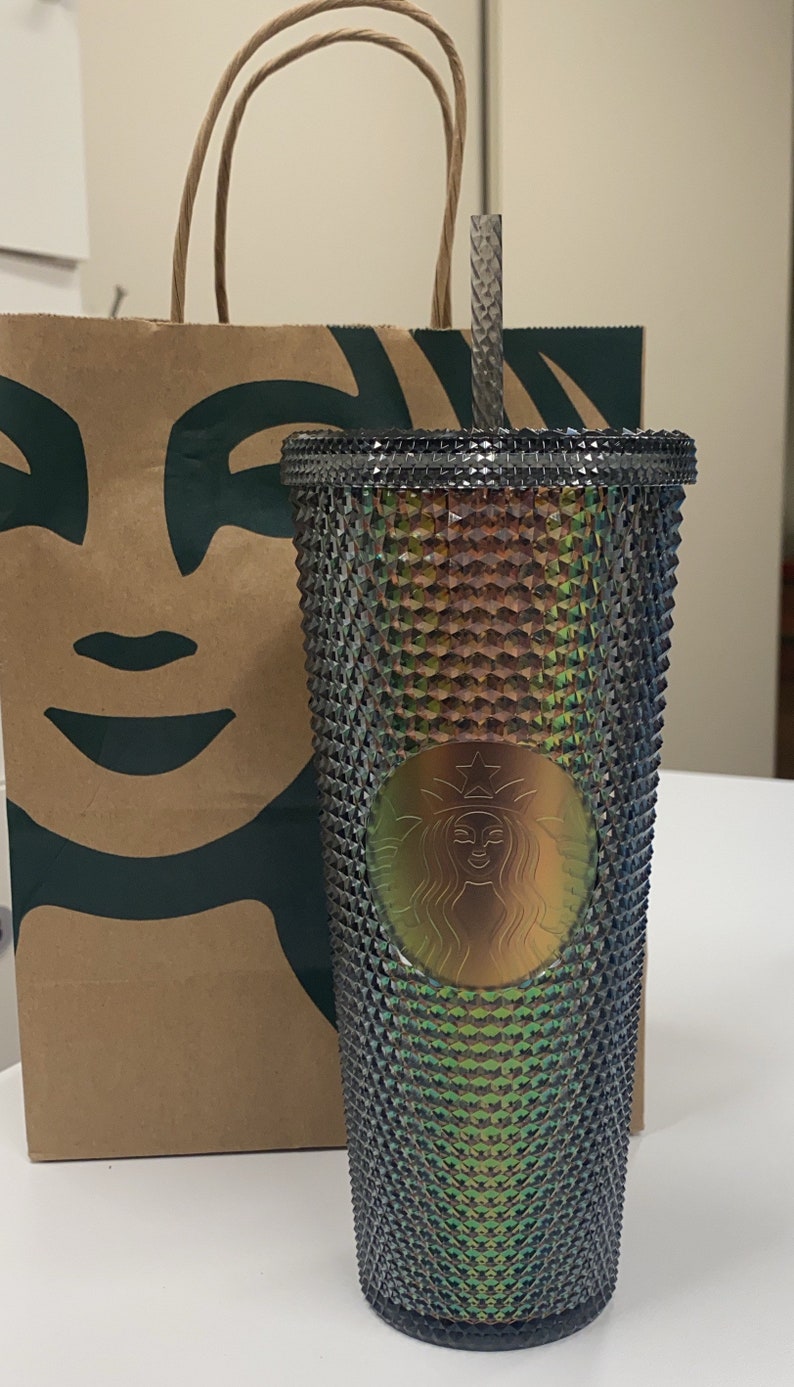 Black studded Starbucks tumbler 2020 fall release | Etsy