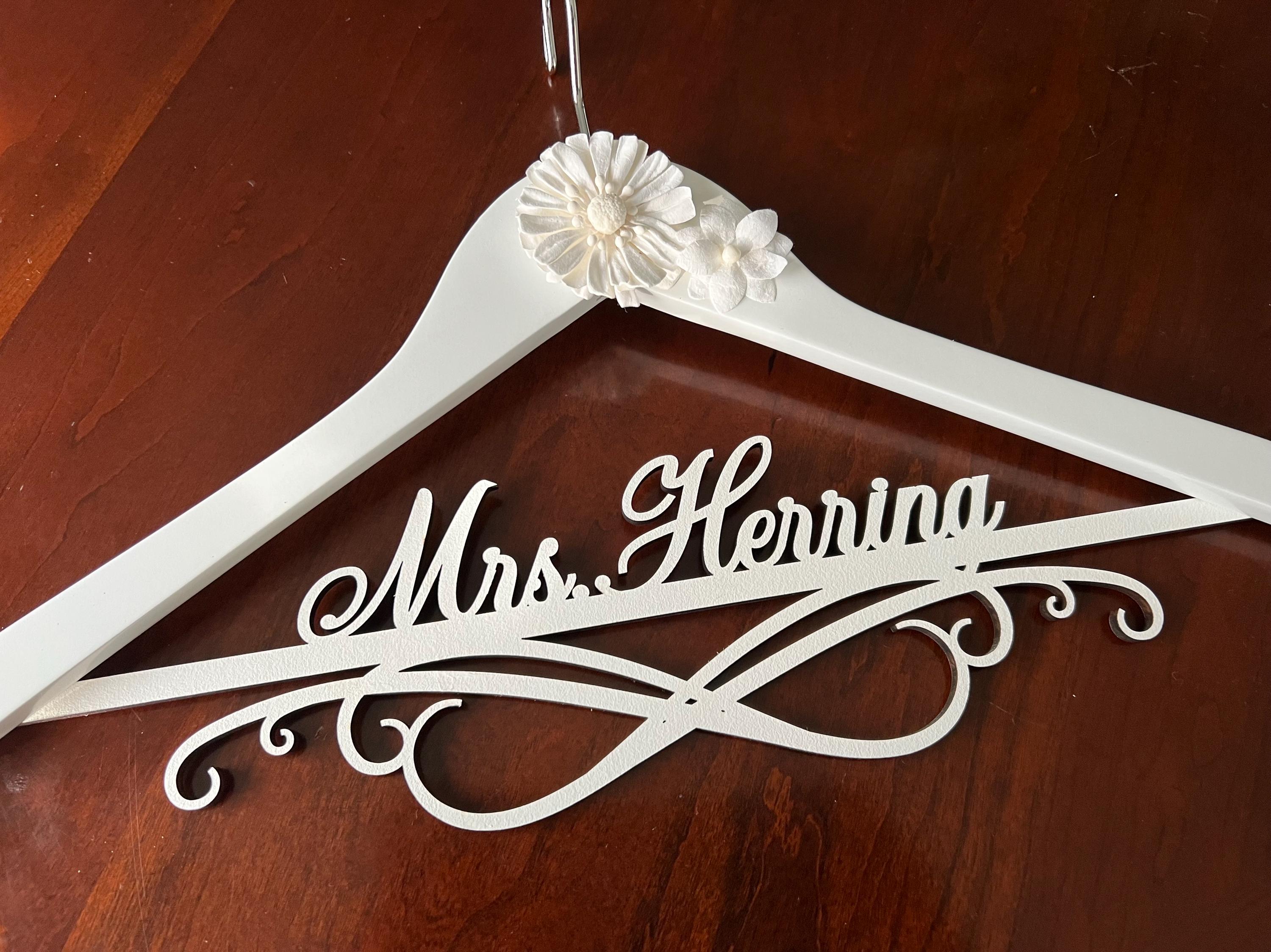 Bridal Hanger, Wedding Hanger, Bridal Dress Hanger, Bride Hanger,…