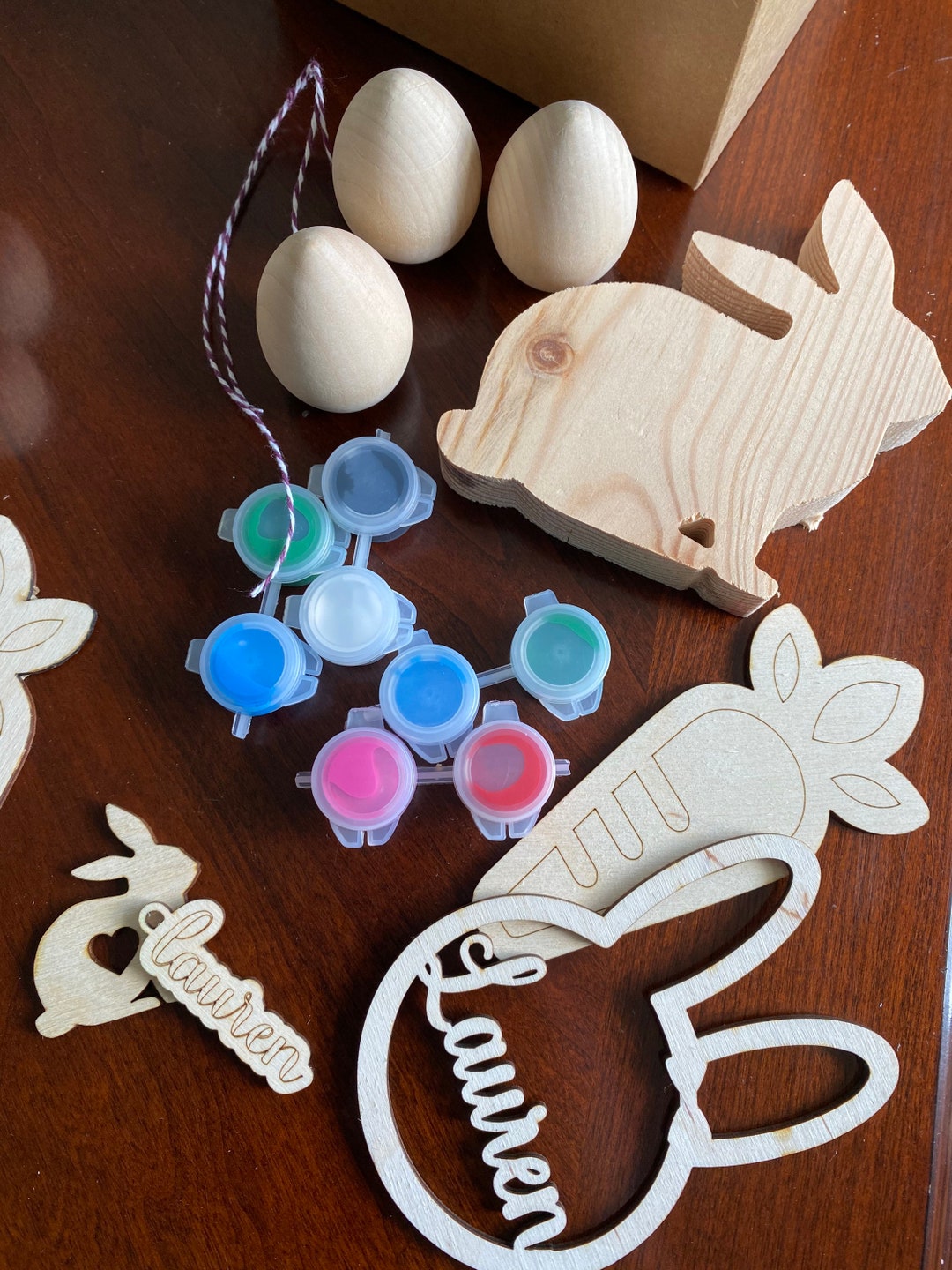 DIY Wood Paint Kit for Kids DIY Paint Set for Kids Gifts Etsy