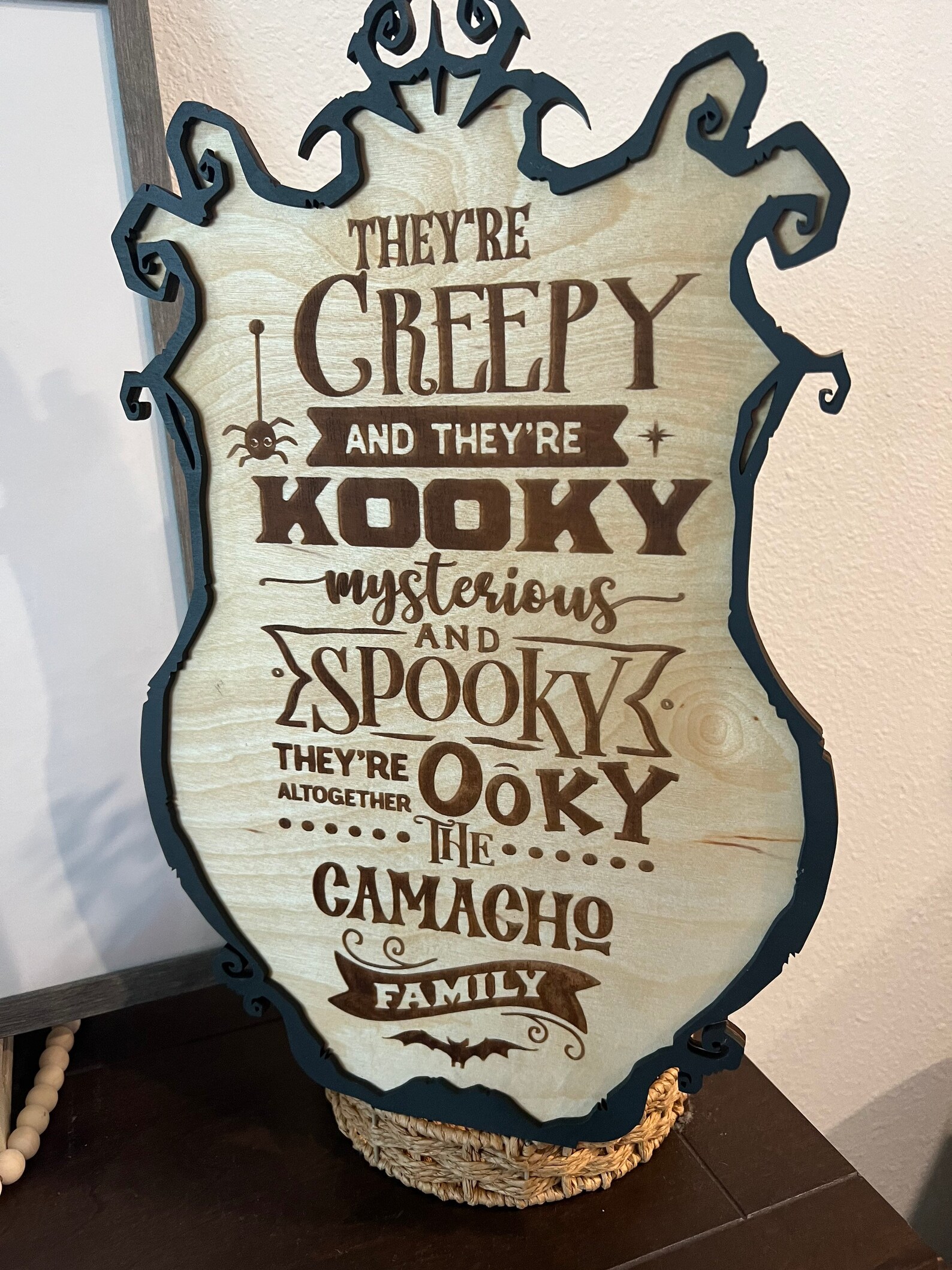 They're Creepy and They're Kooky Personalized Family - Etsy