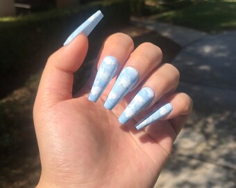 Fake Nails Etsy