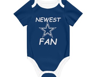 Newest Cowboys Fan Bodysuit. Short Sleeve Baby One-Piece Clothes