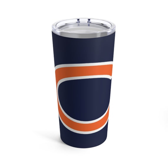 30oz Chicago Bears Engraved Stainless Steel Thermos Hogg Rambler Tumbler  Bulk Personalized Gift 