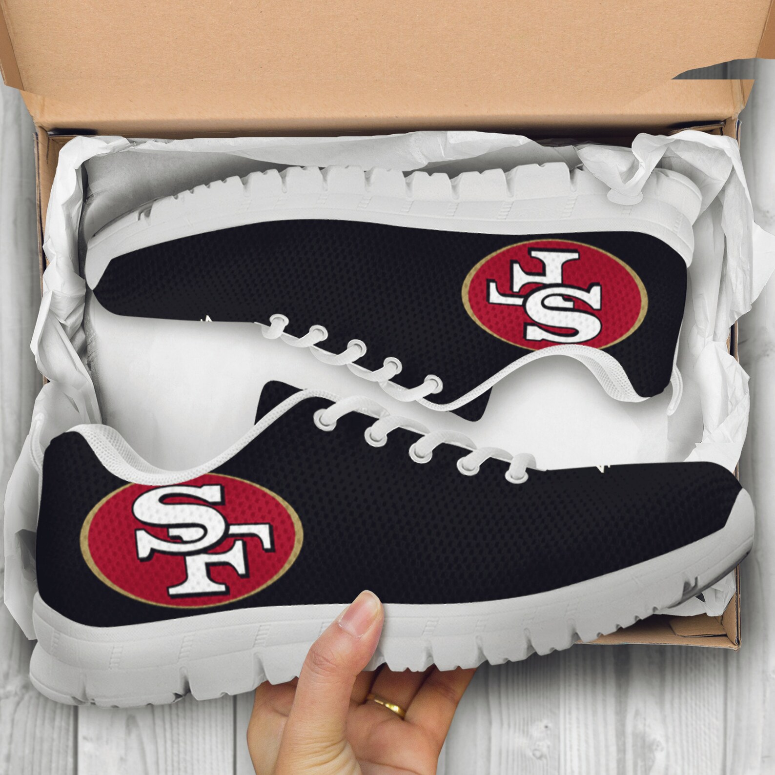 custom 49ers nike shoes