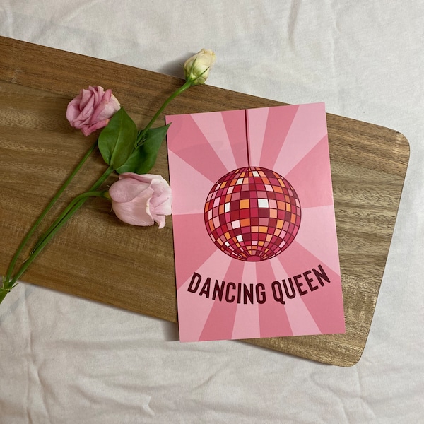 Postkarte "Dancing Queen"