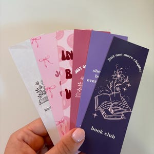Lesezeichen 6er Set