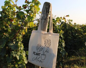 Plant Mom Cotton Bag