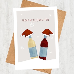 Postkarte "Frohe Wei(h)nachten"