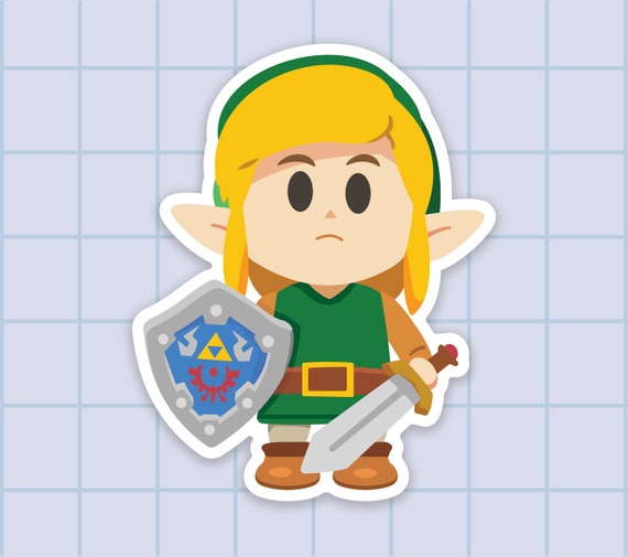 Legend of Zelda Link Sticker Video Game Stickers Laptop Stickers Aesthetic  Stickers Water Bottle Sticker MacBook Stickers Computer Stickers -   Singapore