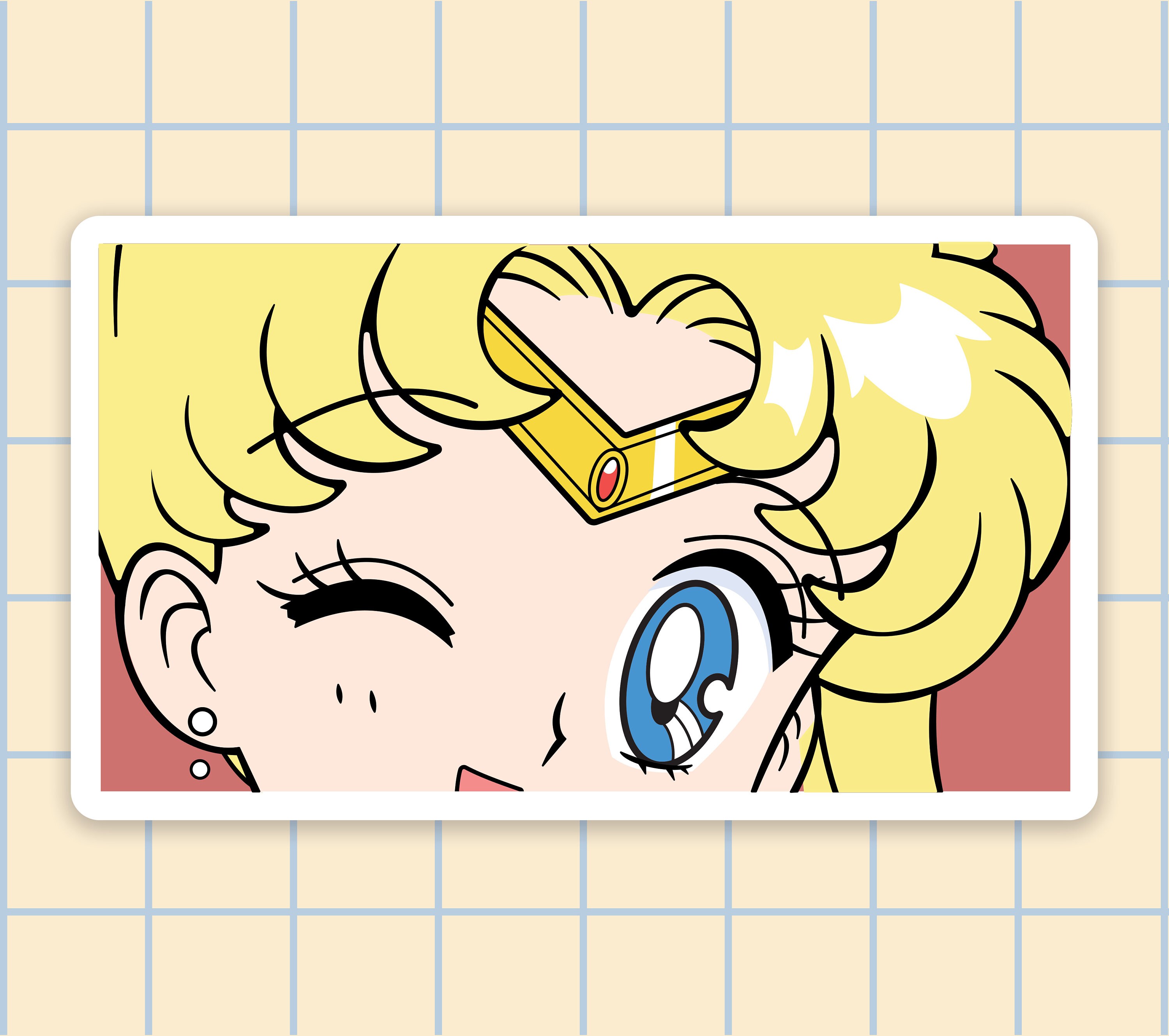 Sailor Moon Stickers Video Game Stickers Laptop Stickers Etsy