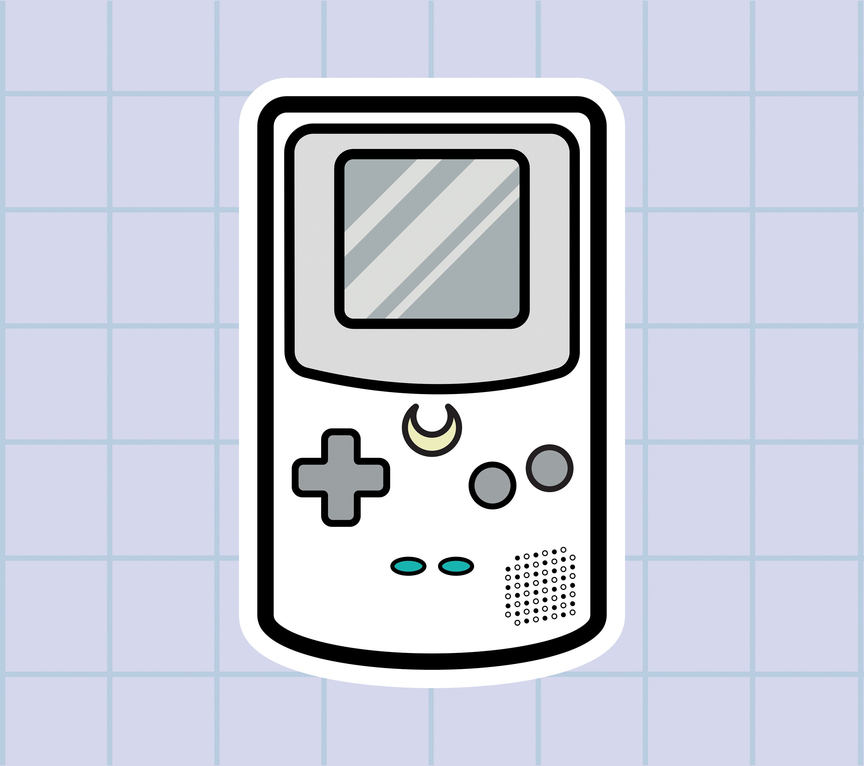 Gameboy Color Sticker Set Video Game Stickers Laptop Stickers Etsy