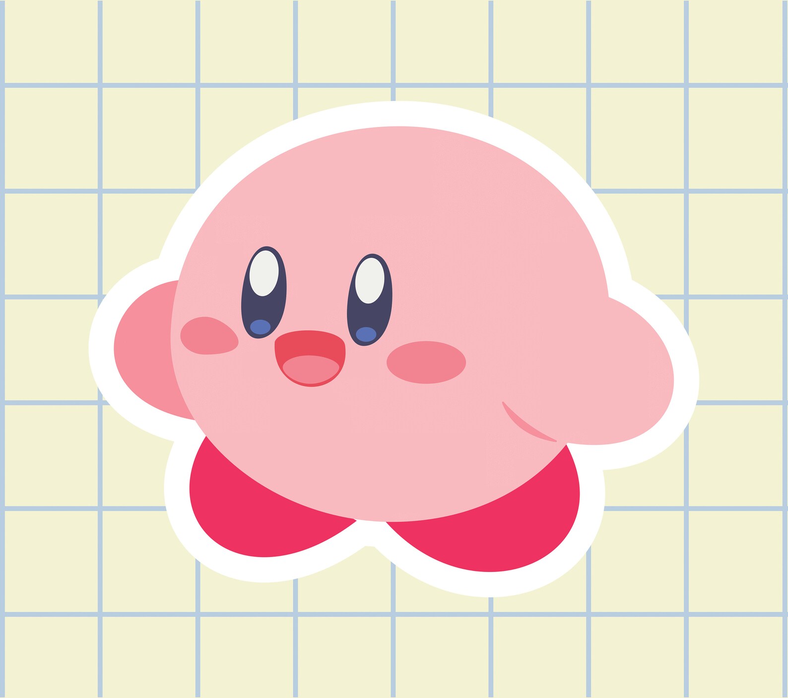 Kirby Sticker Video Game Stickers Laptop Stickers Aesthetic | Etsy