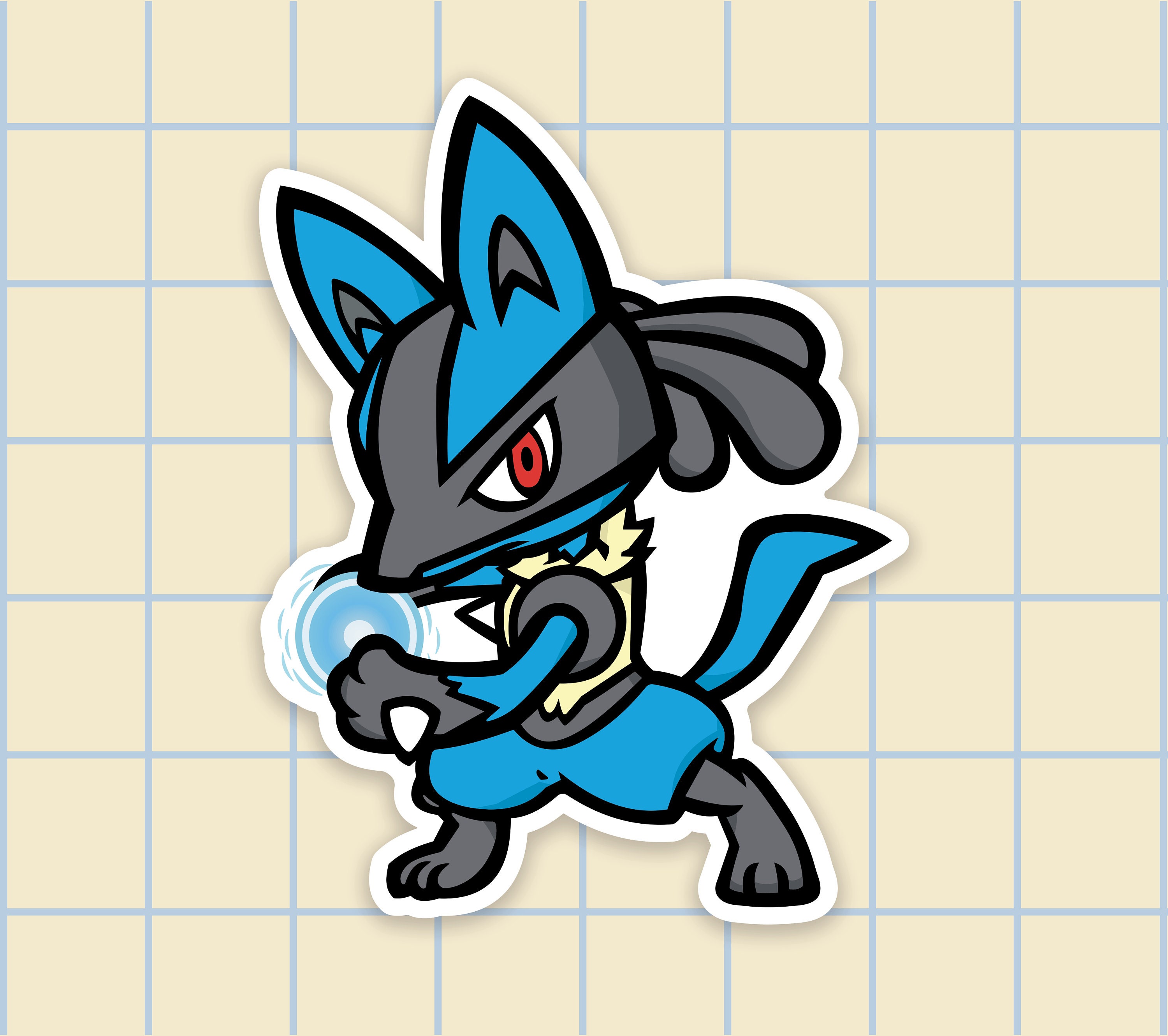 Zippy The Shiny Lucario