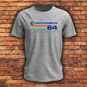 Commodore 64 Computer Video Game Retro Tee