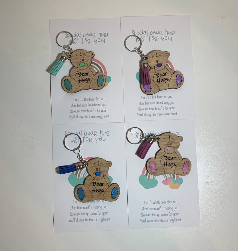Bear Hug keyring
