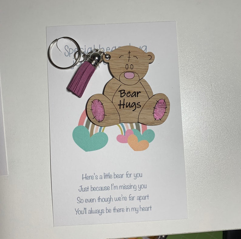 Bear Hug keyring