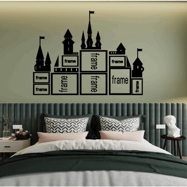 Castle Wall Decal Etsy