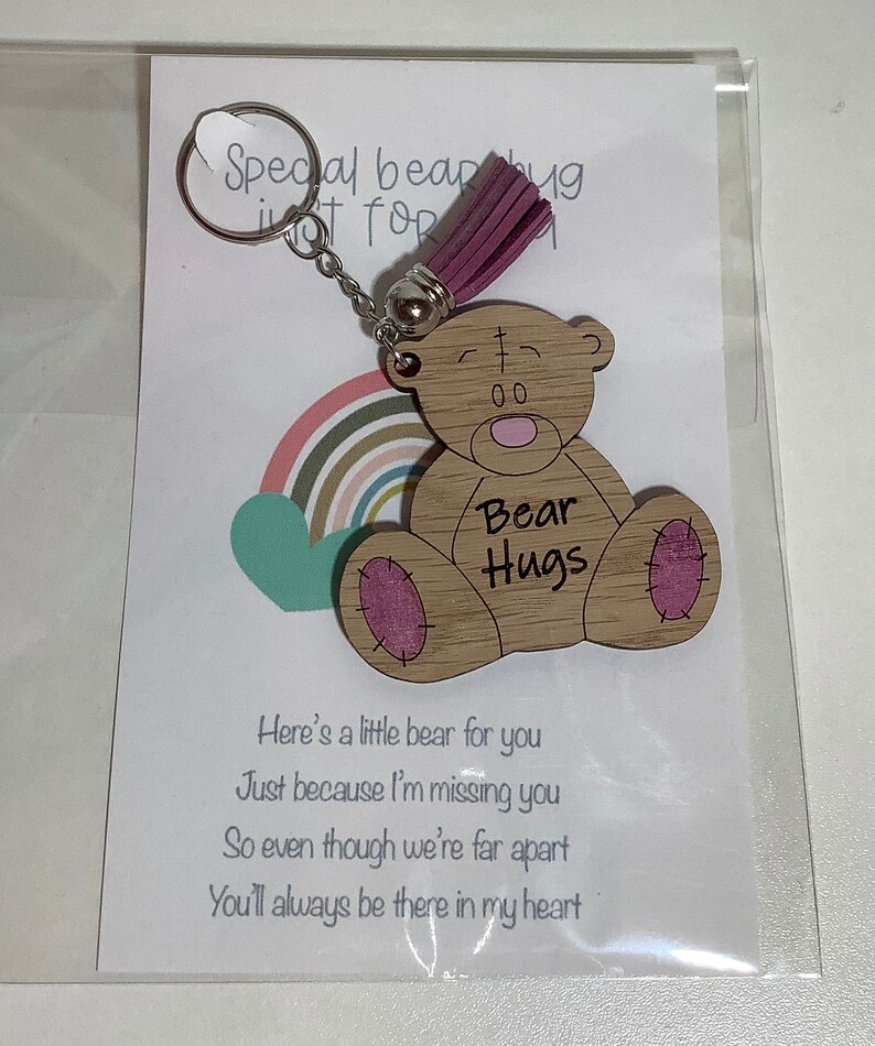 Bear Hug keyring