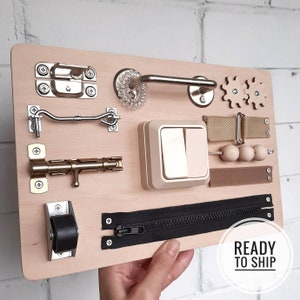 toddler fidget board