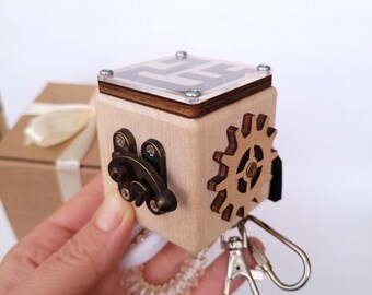 Busy Cube Attività per la demenza Assistenza agli anziani Alzheimer Regali Giocattolo sensoriale per adulti Parkinson ansia Casa di cura