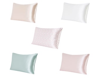 Mulberry Silk Pillowcase ∙100% Genuine 22 mm Silk Both Sides∙Perfect for Skin and Hair∙SOFT SMOOTH SHINE∙ Present Gift