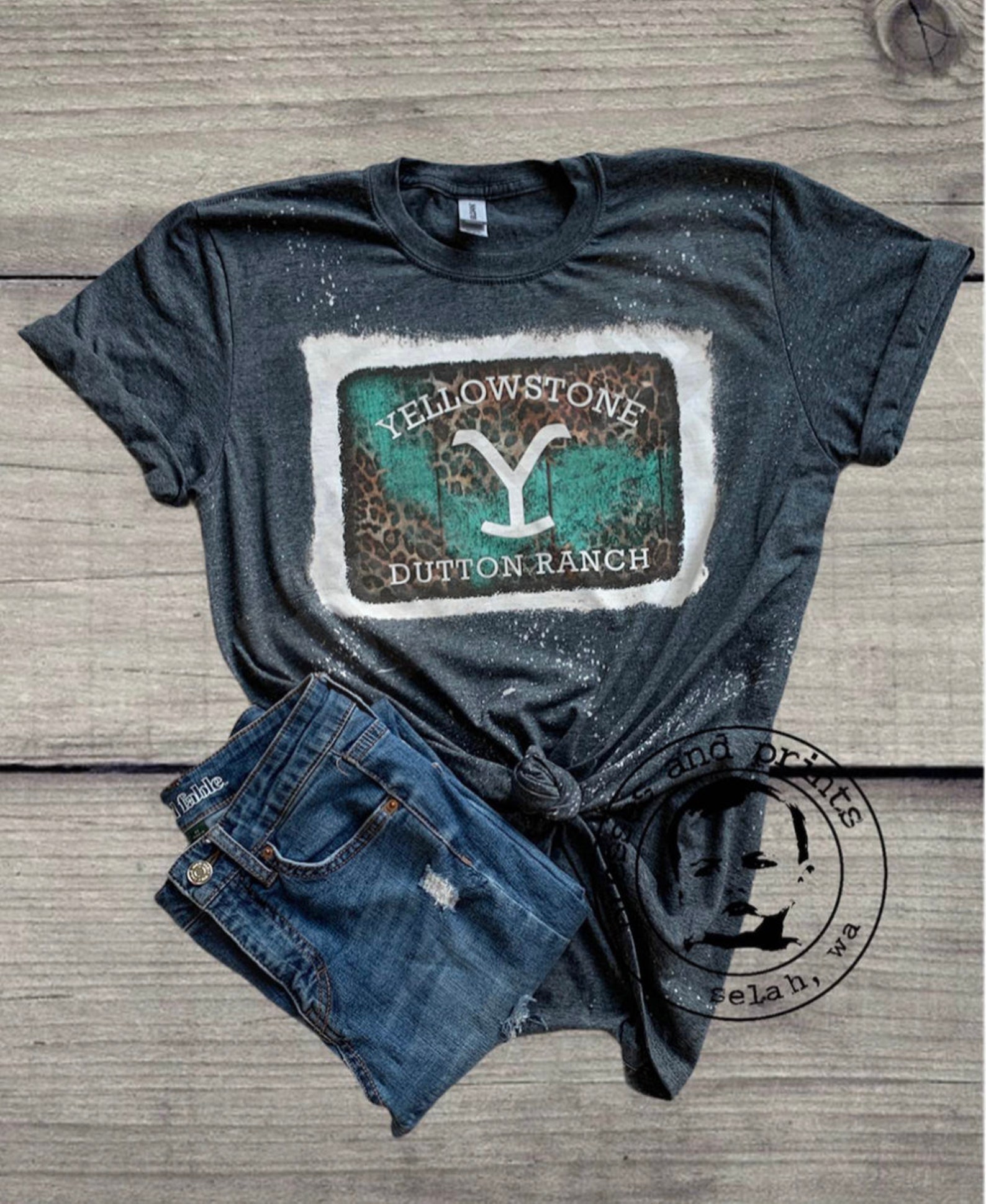 yellowstone bleached tee