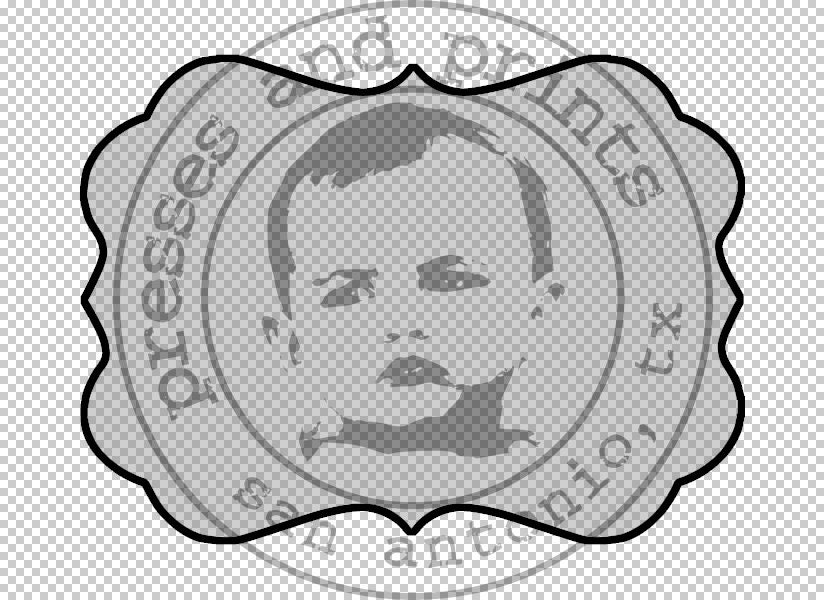 Benelux Sublimation Template, Ornament Sublimation Blanks Outline SVG