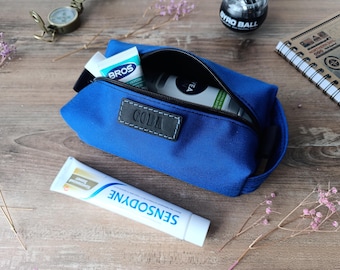 Toiletry Bag | Men’s Travel Dopp Kit | Cordura Cosmetic Pouch | Durable Organizer for Everyday Use | Grooming Pouch Birthday | Gift for Him