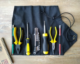Cordura tool Roll, Tool case, Tool Roll, EDC Roll, Tool bag small, Tool roll Cordura, Roll gift  bushcraft  hiking, EDC organizer Cordura