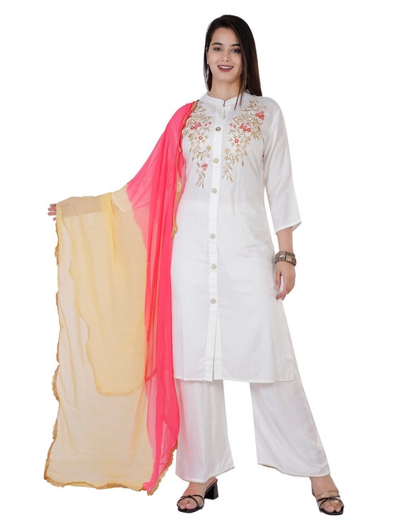 indo western kurta girl