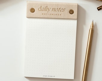 Notizblock // Beige