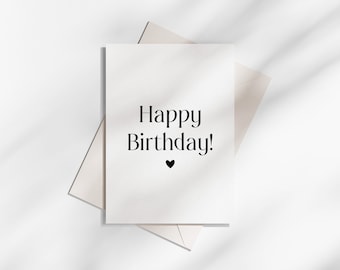 Glückwunschkarte - Happy Birthday // 3er Set