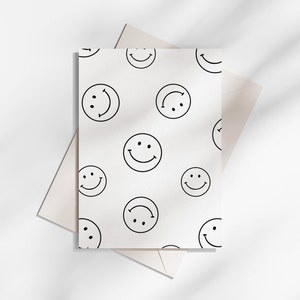 Postkarte - Smileys // 3er Set