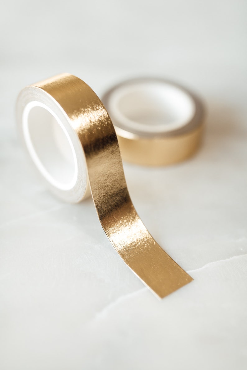 Washi Tapes Gold // 2er Set Bild 2