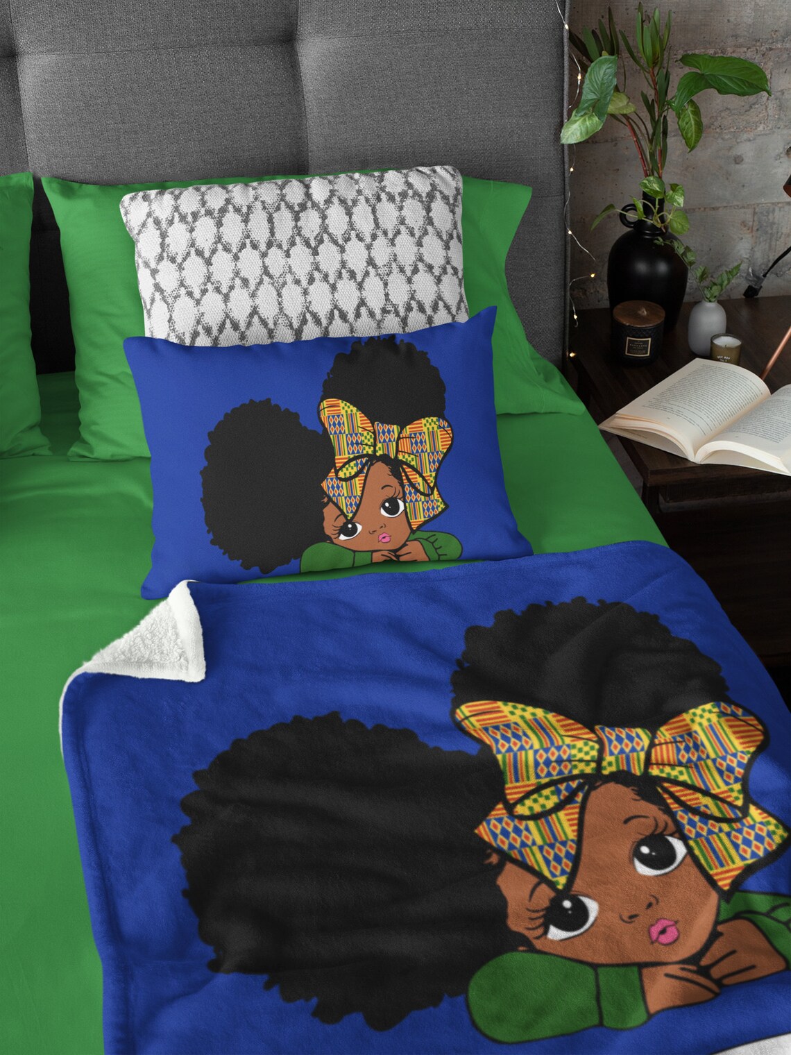 Custom Photo Plush Fleece Blanket Personalized Blanket With A Etsy