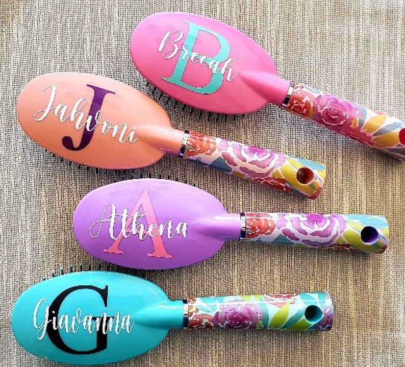 Personalized Hair Brush/ Personalized Caboodle Accessory Case/ Etsy
