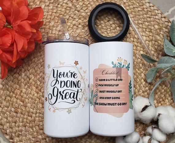 Mom Tumbler/ You're Doing Great Tumbler/ Mom Checklist/ Mother's Day Gift/  Gift for Mom 