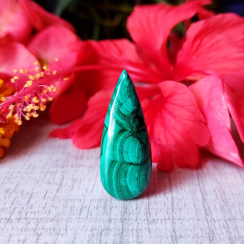Green Malachite Loose For Jewelry semi precious Hand Polished Malachite Gemstone Fine Designer Natural Malachite Malachite Cabochon